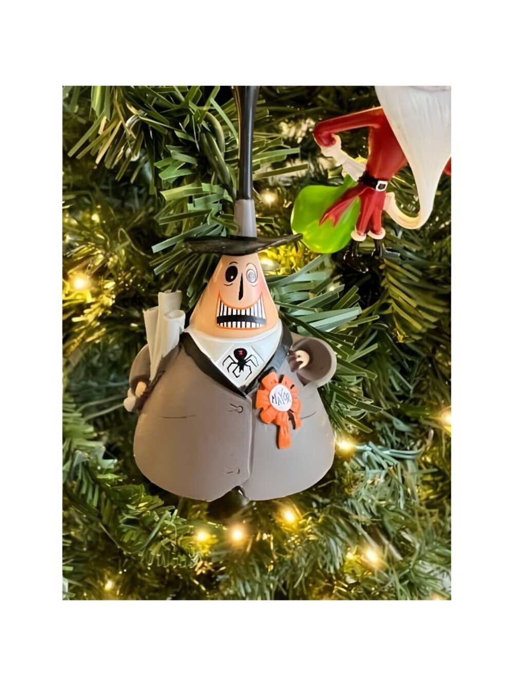 Disney Tim Burton's The Nightmare Before Christmas Mayor Christmas Ornament